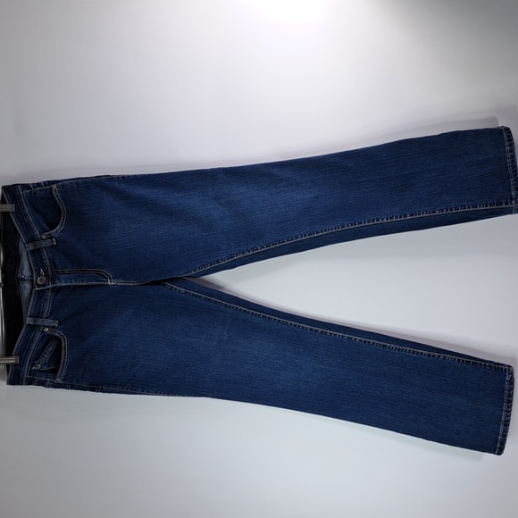 Wrangler Q-Baby No Gap Waistband Bootcut Blue Jeans Size  9/10 x 32 - Picture 6 of 17